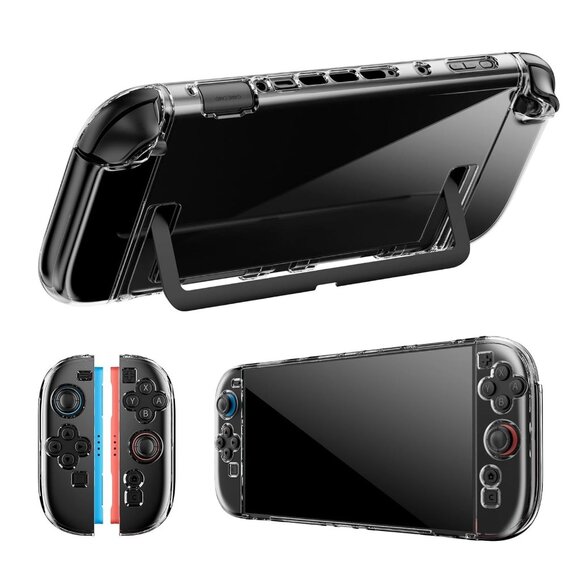 Protective Split Case for Nintendo Switch 2 (2025) Console/JoyCon kickstand - Picture 1 of 7